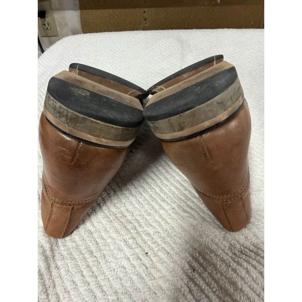 Express  Men's Leather Ankle Chukka Boots Shoes Size 9 Brown Excellent condition